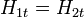 H_{1t}=H_{2t}